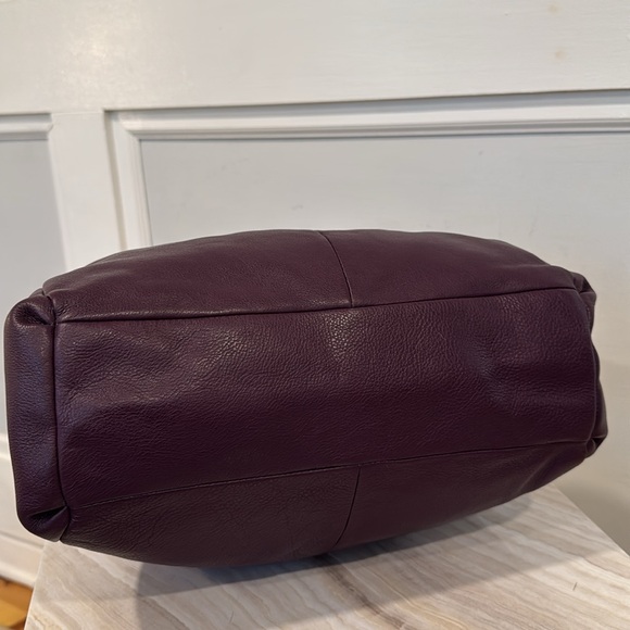 Coach Vintage Phoebe Pebbled Leather Tri-Compartment Shoulder Bag EUC - Picture 9 of 17